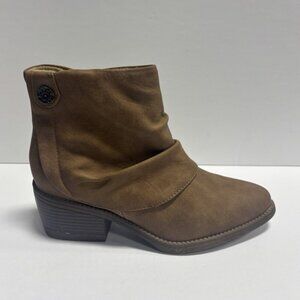 Blowfish Malibu Women’s Riley, Tan Ankle Booties, Size 8.5 M